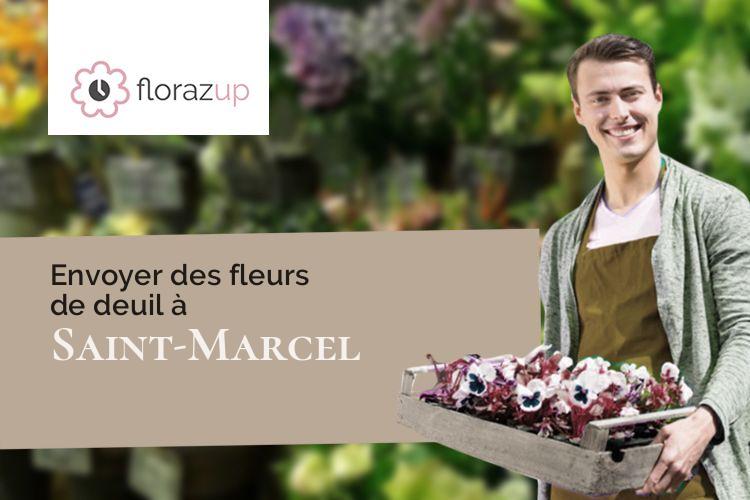 coupes de fleurs pour un deuil à Saint-Marcel (Savoie/73600)