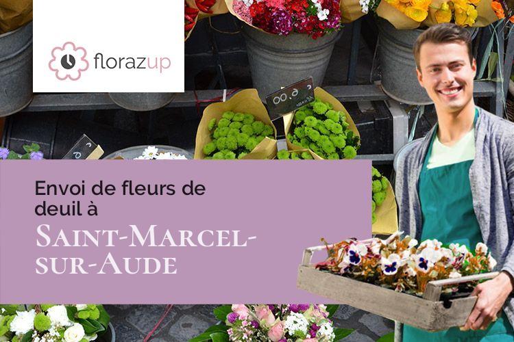 bouquets de fleurs pour des obsèques à Saint-Marcel-sur-Aude (Aude/11120)