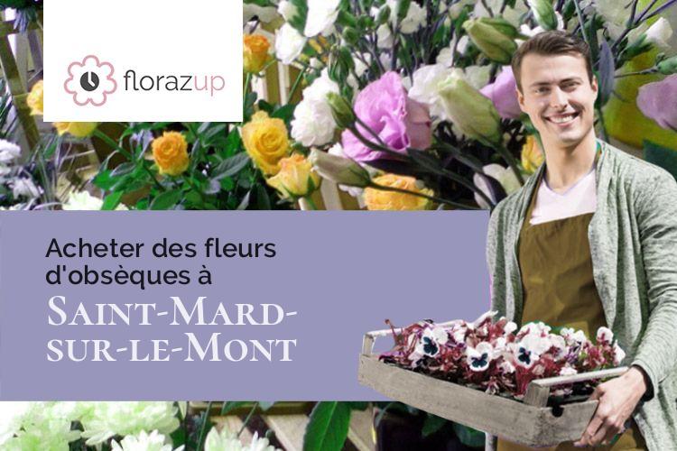 plantes pour des funérailles à Saint-Mard-sur-le-Mont (Marne/51330)