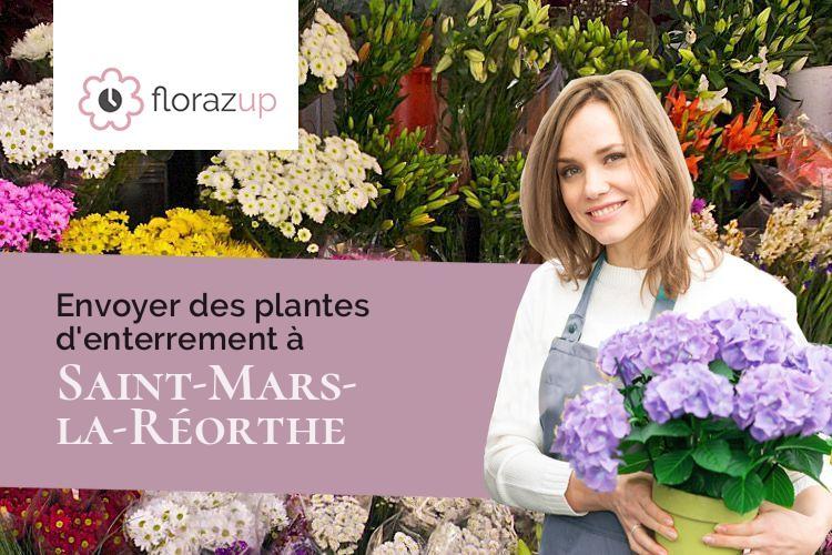 créations florales pour un décès à Saint-Mars-la-Réorthe (Vendée/85590)
