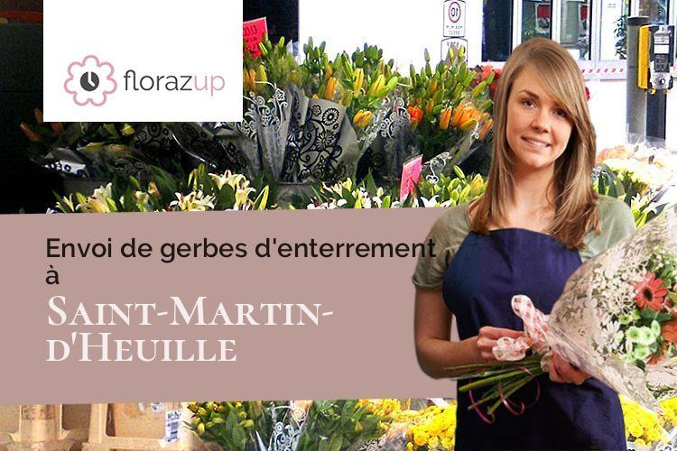 compositions de fleurs pour un décès à Saint-Martin-d'Heuille (Nièvre/58130)