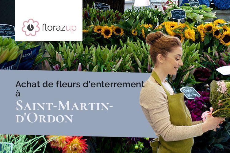 compositions de fleurs pour des obsèques à Saint-Martin-d'Ordon (Yonne/89330)