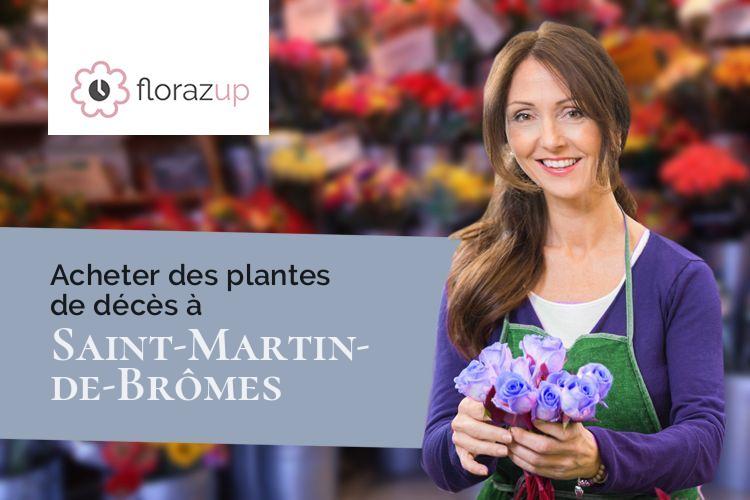 coupes de fleurs pour des funérailles à Saint-Martin-de-Brômes (Alpes-de-Haute-Provence/04800)