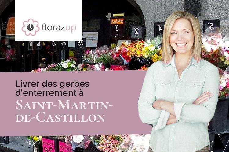 plantes pour un enterrement à Saint-Martin-de-Castillon (Vaucluse/84750)