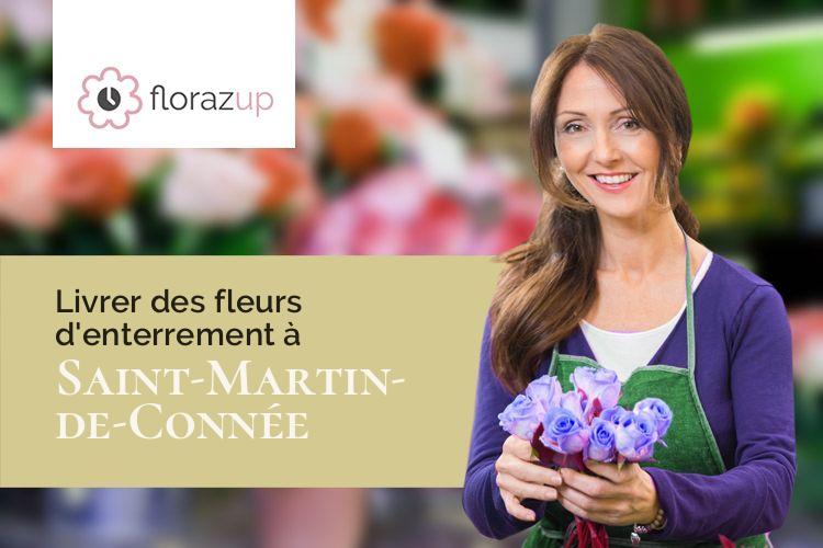 créations florales pour une crémation à Saint-Martin-de-Connée (Mayenne/53160)