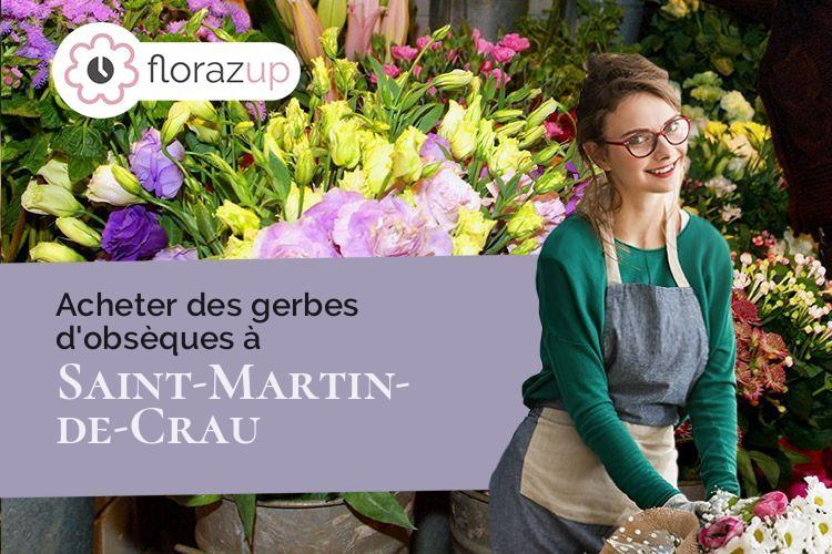 compositions florales pour un décès à Saint-Martin-de-Crau (Bouches-du-Rhône/13310)