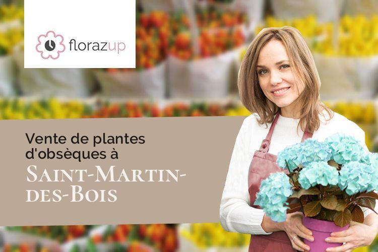 coeurs de fleurs pour un décès à Saint-Martin-des-Bois (Loir-et-Cher/41800)
