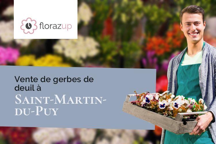 compositions de fleurs pour un décès à Saint-Martin-du-Puy (Nièvre/58140)