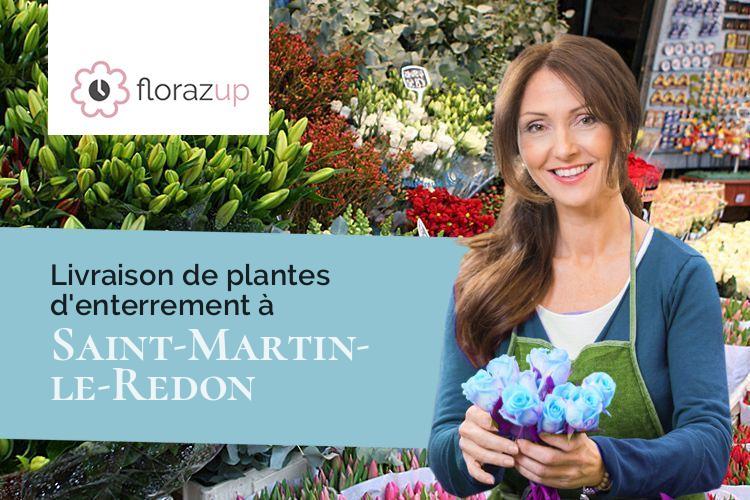 créations de fleurs pour une crémation à Saint-Martin-le-Redon (Lot/46700)