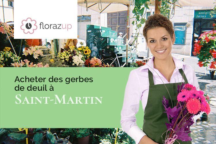 compositions florales pour des obsèques à Saint-Martin (Meurthe-et-Moselle/54450)