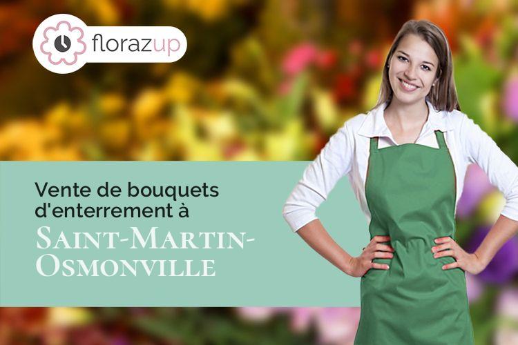 gerbes de fleurs pour un décès à Saint-Martin-Osmonville (Seine-Maritime/76680)