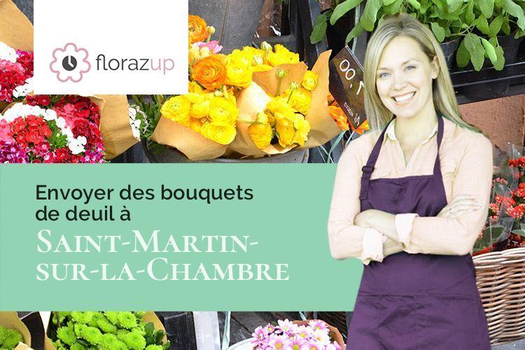 coeurs de fleurs pour un décès à Saint-Martin-sur-la-Chambre (Savoie/73130)