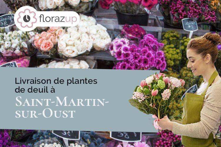 coupes de fleurs pour un décès à Saint-Martin-sur-Oust (Morbihan/56200)