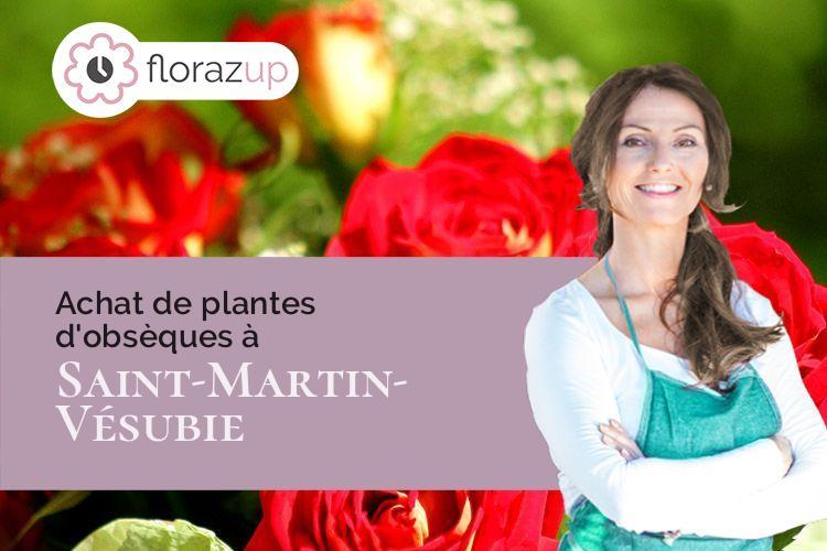 bouquets de fleurs pour un décès à Saint-Martin-Vésubie (Alpes-Maritimes/06450)