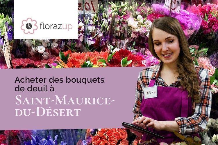 créations florales pour une crémation à Saint-Maurice-du-Désert (Orne/61600)