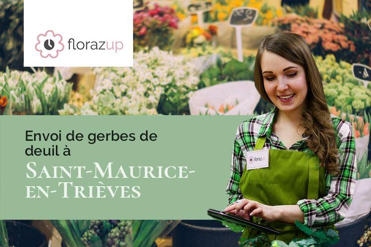 plantes pour un enterrement à Saint-Maurice-en-Trièves (Isère/38930)