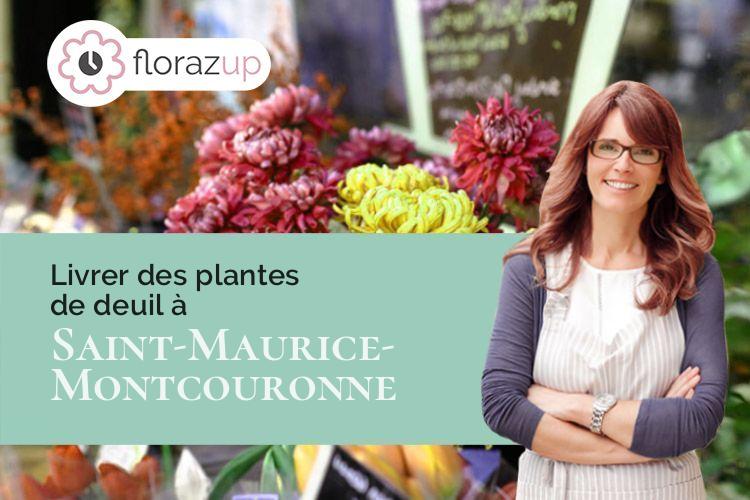 gerbes de fleurs pour un enterrement à Saint-Maurice-Montcouronne (Essonne/91530)
