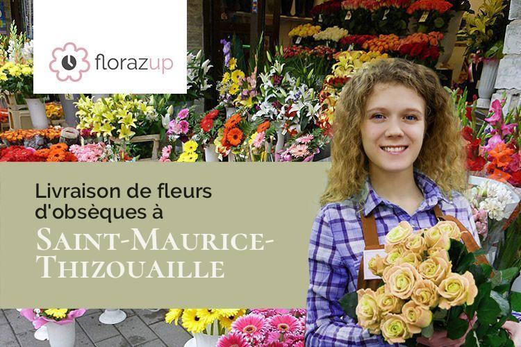 coeurs de fleurs pour des funérailles à Saint-Maurice-Thizouaille (Yonne/89110)
