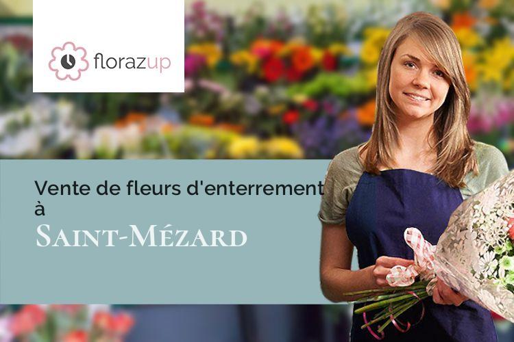 coupes de fleurs pour un décès à Saint-Mézard (Gers/32700)