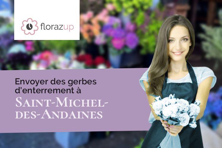 bouquets de fleurs pour une crémation à Saint-Michel-des-Andaines (Orne/61600)