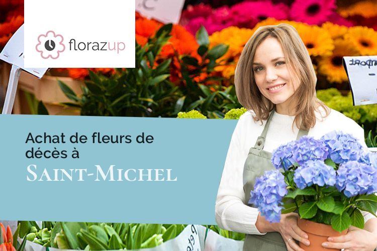 coupes de fleurs pour une crémation à Saint-Michel (Pyrénées-Atlantiques/64220)