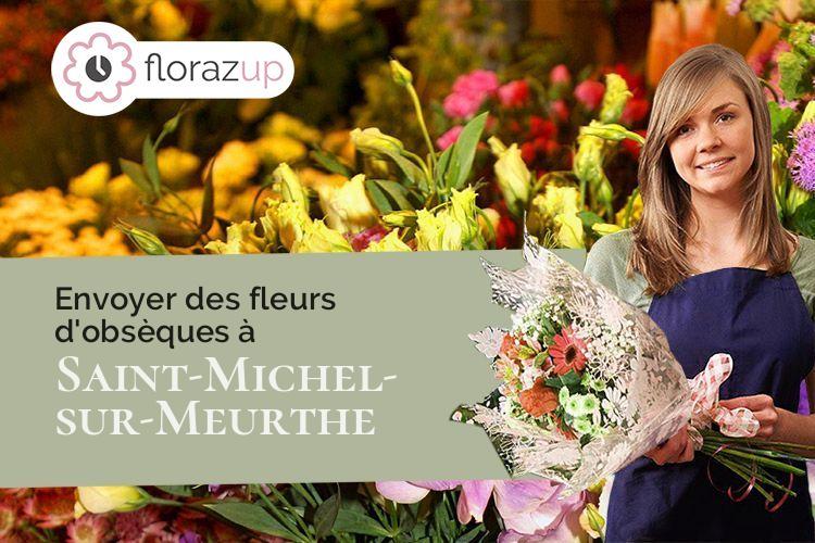 créations florales pour un deuil à Saint-Michel-sur-Meurthe (Vosges/88470)