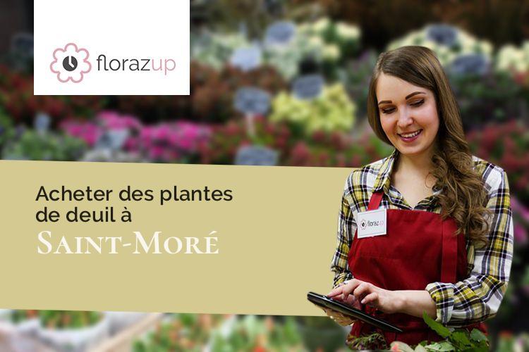 plantes pour un enterrement à Saint-Moré (Yonne/89270)
