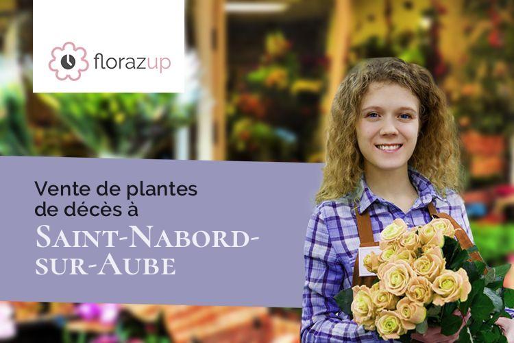 coupes de fleurs pour des obsèques à Saint-Nabord-sur-Aube (Aube/10700)