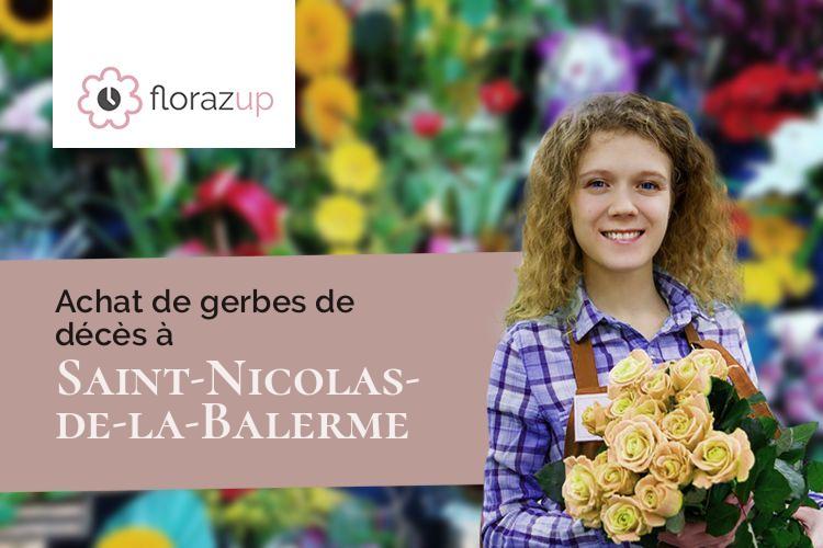 coeurs de fleurs pour des funérailles à Saint-Nicolas-de-la-Balerme (Lot-et-Garonne/47220)