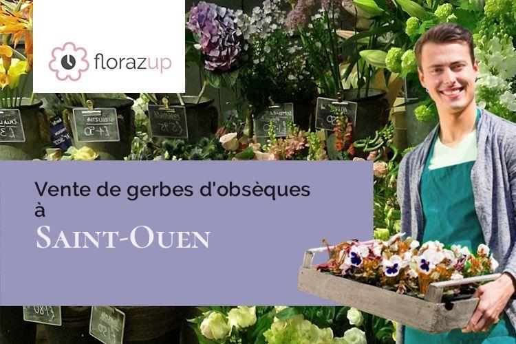 couronnes florales pour des obsèques à Saint-Ouen (Charente-Maritime/17490)