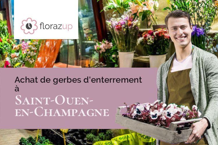 créations florales pour une crémation à Saint-Ouen-en-Champagne (Sarthe/72350)