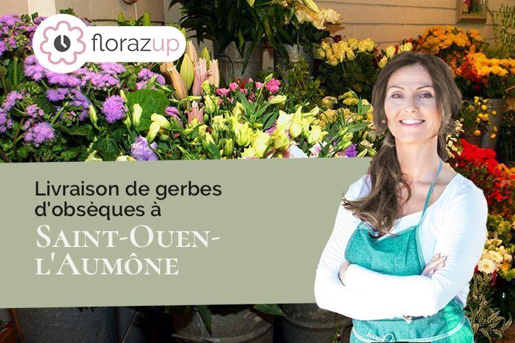 compositions de fleurs pour une crémation à Saint-Ouen-l'Aumône (Val-d'Oise/95310)