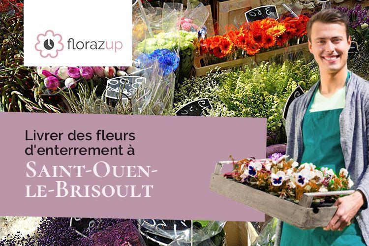 fleurs deuil pour une crémation à Saint-Ouen-le-Brisoult (Orne/61410)