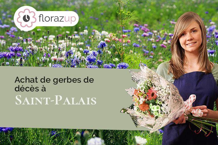 créations de fleurs pour des obsèques à Saint-Palais (Pyrénées-Atlantiques/64120)