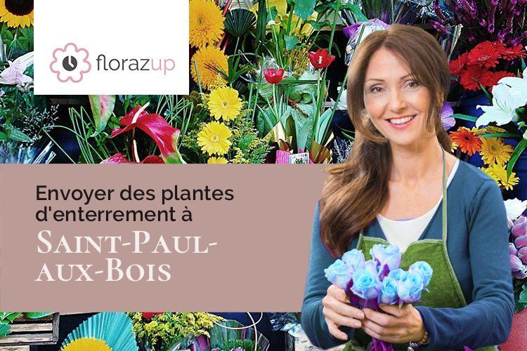 compositions florales pour un décès à Saint-Paul-aux-Bois (Aisne/02300)