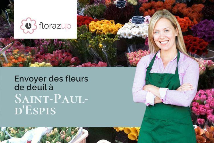 créations de fleurs pour un deuil à Saint-Paul-d'Espis (Tarn-et-Garonne/82400)