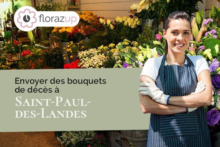 plantes pour un deuil à Saint-Paul-des-Landes (Cantal/15250)