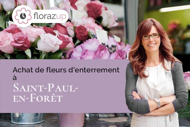 coupes de fleurs pour un décès à Saint-Paul-en-Forêt (Var/83440)
