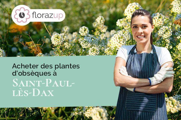 coupes de fleurs pour une crémation à Saint-Paul-lès-Dax (Landes/40990)