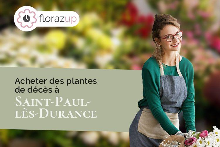 fleurs deuil pour un décès à Saint-Paul-lès-Durance (Bouches-du-Rhône/13115)