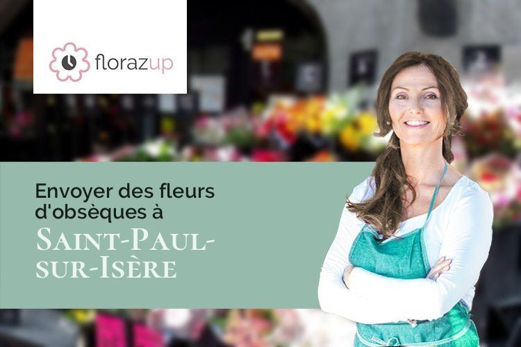 compositions de fleurs pour un décès à Saint-Paul-sur-Isère (Savoie/73730)