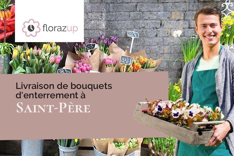 compositions florales pour une crémation à Saint-Père (Yonne/89450)