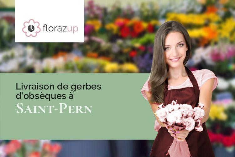bouquets de fleurs pour une crémation à Saint-Pern (Ille-et-Vilaine/35190)