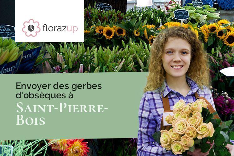 gerbes de fleurs pour une crémation à Saint-Pierre-Bois (Bas-Rhin/67220)