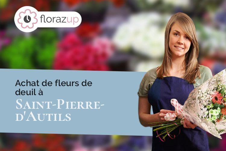 créations florales pour une crémation à Saint-Pierre-d'Autils (Eure/27950)