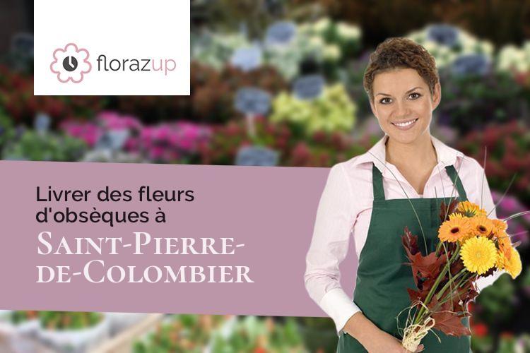 compositions florales pour une crémation à Saint-Pierre-de-Colombier (Ardèche/07450)