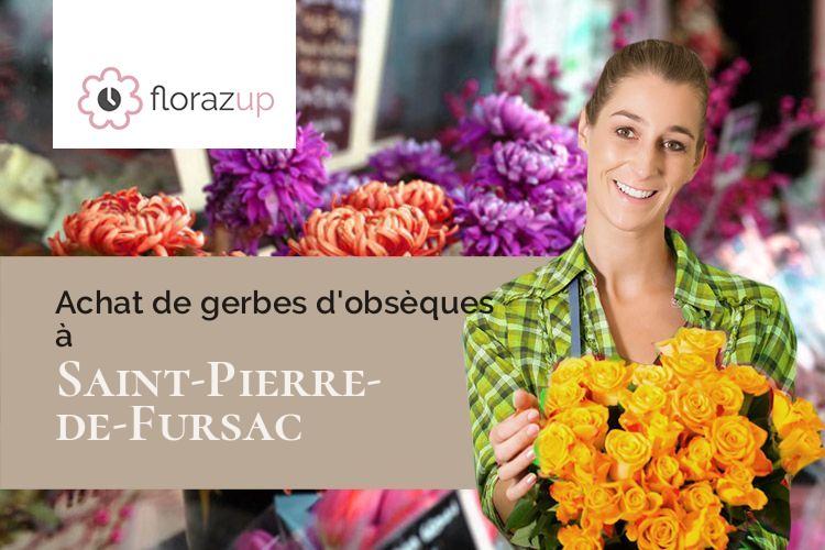 fleurs deuil pour un deuil à Saint-Pierre-de-Fursac (Creuse/23290)