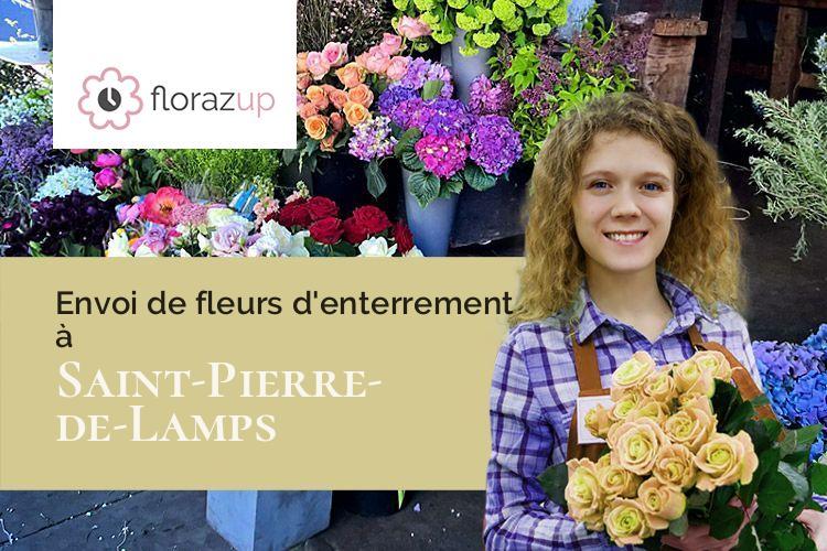 coupes de fleurs pour des obsèques à Saint-Pierre-de-Lamps (Indre/36110)