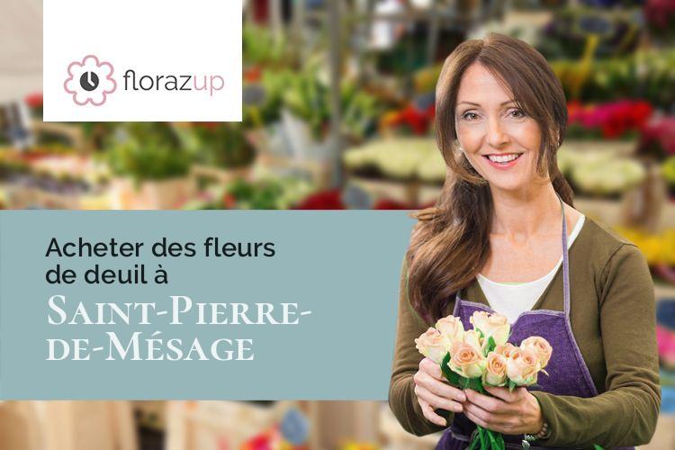 bouquets de fleurs pour un décès à Saint-Pierre-de-Mésage (Isère/38220)