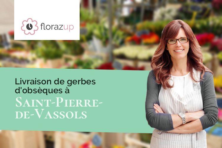 bouquets de fleurs pour un enterrement à Saint-Pierre-de-Vassols (Vaucluse/84330)